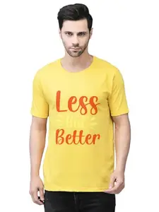 Men's Vintage Style Graphic Tee – Retro Inspired T-Shirt Yellow