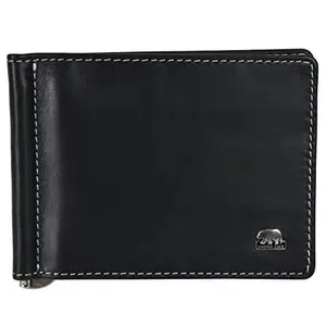 Brown Bear Wallet for Man, Pure Nappa Wallet for Men Leather Original, Stylish, Certified RFID Protected Slim Purse for Gents with Eight Card Pockets