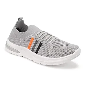 WORLD WEAR FOOTWEAR Exclusive Stylish & Comfortable with Breathable Shoe for Women's_Grey_AF_5087-4