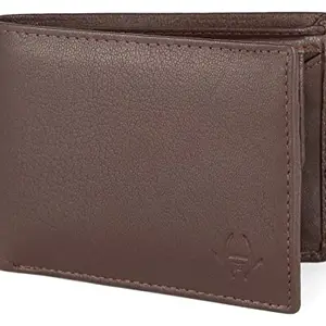 HideChief Genuine Leather Brown Wallet for Men (HC204B)