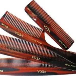 Vega Hand Made Brown Comb Set