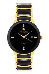 IIK COLLECTION Date Display and Analog Quartz Wrist Watch for Men and Boys (IIK-113M-DT3)