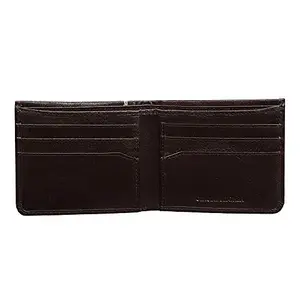 ABYS Genuine Dark Brown Leather Wallet || Money Purse|| Card Holder for Men and Women