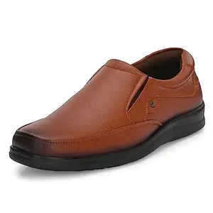 Centrino Formal Shoe for Men | Soft Cushioned Insole for All-Day Comfort | Stylish & Elegant Design | Perfect for Office, Business Casual & Formal Attire 6430-3_Tan_7