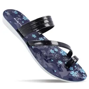 WALKAROO BLUE TYGA BT2304 Womens Fashion Sandals for Casual Wear and Regular use - Blue