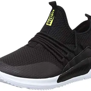 Liberty Force10 Men's GI-WLME01 Black Running Shoes - 6.5 UK/India (40EU) (5555707200400)