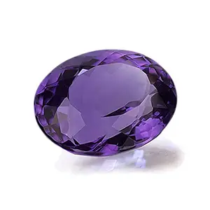SIDHGEMS 4.25 Ratti Amethyst Gemstone Natural Certified Katela Stone