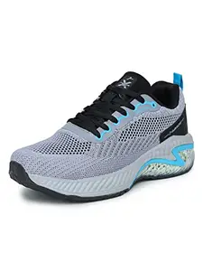 ABROS Men's ASSG1062O Triumph-O Sports Shoes -L.Grey/Black -6 UK
