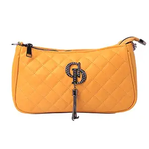 handicraft The CraftHouse Women's Sidebag (Bag_0299_Yellow)