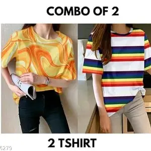 Trendy Women’s T-Shirt – Soft, Stylish, and Comfortable Tee for Everyday Fashion and Casual Wear Design No SH-P4255-L