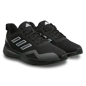 Adidas Men Synthetic Ampligy M, Running Shoes, CBLACK/FTWWHT/GRESIX,UK-7