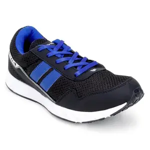 SEGA Men's Black Sports Shoes