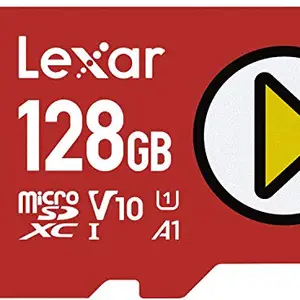 Lexar Play 128GB microSDXC UHS-I Card, Compatible with Nintendo Switch, Up to 150MB/s Read (LMSPLAY128G-BNNNU)