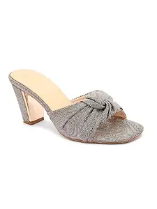 pelle albero Block Heel Sandal for Women (PA-MS-887)
