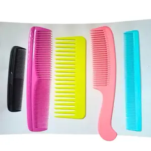 Durable Plastic Hair Comb for Women Men Kids – Anti-Static Smooth Teeth Styling Tool for All Hair Types