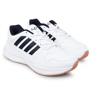 Lancer Mens RAMBO-170WHT-NBL White Running Shoe, 6