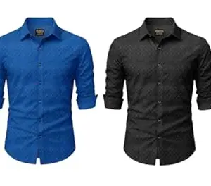 SOLY CLOTHING Men Linen Cotton Full Sleeve Shirt for Man | Mens Casual Shirt |Shirts for Men Stylish | Men Shirts | Casual Business Party Festival