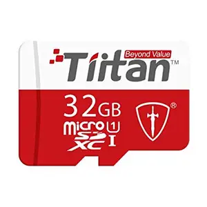 TIITAN 32GB MicroSDHC UHS I 100MB/s Memory Card