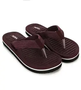 Girls Flat Flip Flops Women's Stylish Casual Wear Comfortable Fashionable Casual Slippers House Slipper's Flipflops and Women's Slides (Brown, 8)