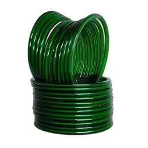 Plain Glass Bangles for Women & Ladies | Fancy Kanch Chudiyan for Daily Use & Wear (2.4)