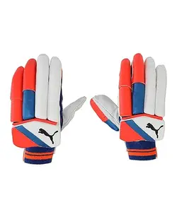 Puma Mens Future 1.2 Batting Glove, Neon Citrus-Bluemazing, M (3089601)