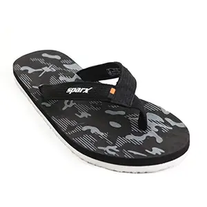 Sparx mens Sfg-55 Black Grey Flip-Flops - 9 UK (Sfg-55)