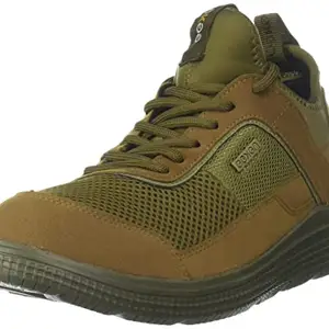 eeken Olive Green Lightweight Casual Shoes for Men by Paragon (Size 7) - E1124PH01A056