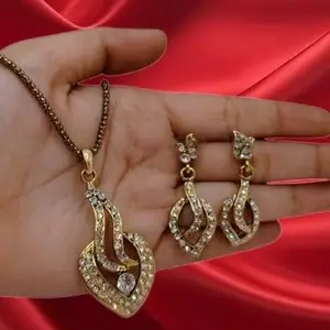 Bhagwati jewels art | Fancy chain pendant for women 2071