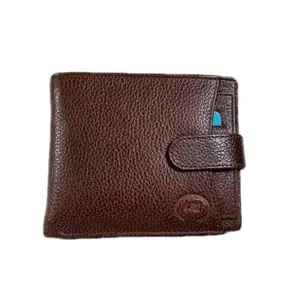 LIFE MAKER Wallets for Mens, Genuine Soft Leather Wallet for Men | RFID Blocking Leather Wallet for Men with 6 compartments (Color: Brown)