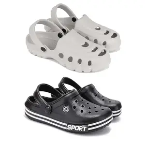 DRACKFOOT Men's Sandals Clogs | Lightweight Wear| Stylish & Easy to Wear For Men'S GRT-SAN-(2-COMBO)-3135-3014-9