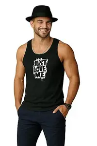 EARTH STAR Men's Cotton Tank Top Collection, Sleeveless Gym Vest | Tank Top for Men's | Vest for Man Graphic Print Design for Workout, Casual Wear Vests for Boys