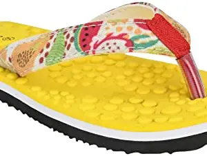 Elise Women PU soft Slippers(EWPSS-011 YELLOW)