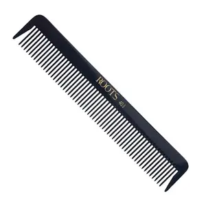 ROOTS - Professional Comb | Wide Teeth | Salon Grade - For Men & Women | Ideal for Sectioning & Colouring | Rounded Teeth prevent Hair & Scalp damage | Length - 7.3 Inch | Model No - 403