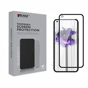 Rexez Tempered Glass Screen Protector Compatible for Nothing Phone 2 with Edge to Edge Coverage and Easy Installation kit