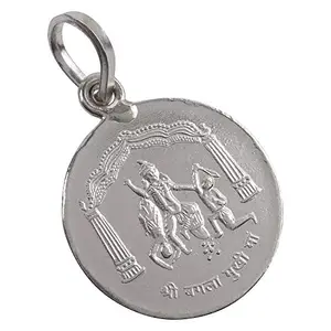 numeroastro Shri Baglamukhi Yantra Locket | Pendant In Pure Silver For Men & Women (5.5 Gms) (1 Pc)