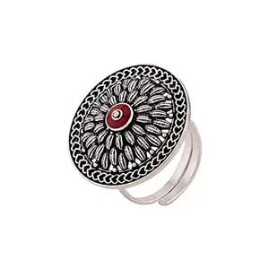 VOYLLA Mandala Blooming Flower Ring
