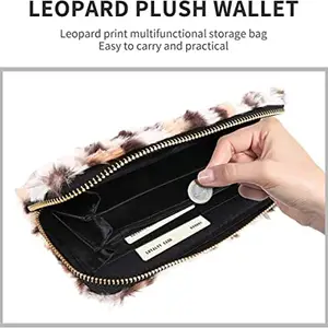 NGEL Fur Pouches/Wallet/Clutch ( RENDOM Color Will BE Send) Wallets