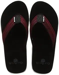 Woodland Men's Black Slipper (FF 3692120)