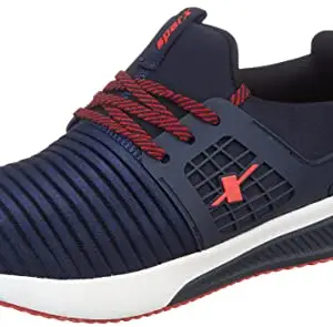 Sparx Men SM-610 Navy Red Sports Shoes
