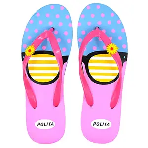 POLITA Women's Flip-Flops (7, numeric_7)