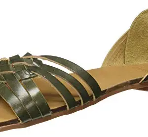 Carlton London Women's CLL-4865 Khakhi Ballet Flats - 5 UK (38 EU) (6 US) (CLL-4865_Khakhi)