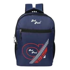 35 L Black Casual Waterproof Laptop Bag/backpack For Men Women Boys Girls/office School College Teens & Students (Navy Blue)
