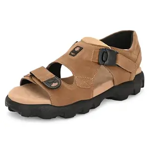 Centrino Sandal for Men | Grip Insole for Stability | Modern Look with Straps | Comfortable Footwear 9256-4
