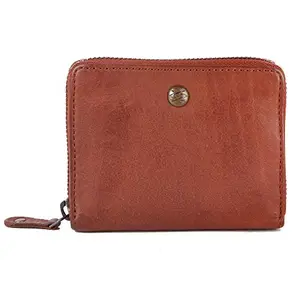 KOMPANERO Leather Women's Wallet (Cognac )