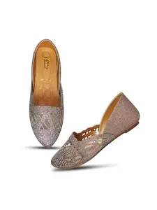 JM LOOKS Women's Bellies Sandals -Comfortable Soles, Attractive Designs, and Effortless Fashion for Every Occasion
