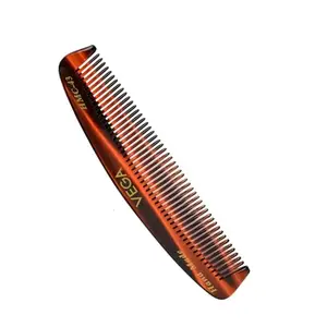 Vega Pocket Hair Comb,Handmade, (India's No.1* Hair Comb Brand) For Men and Women, (HMC-43)