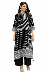 Women’s Printed Kurta with Palazzo Set