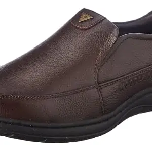 Woodland Men's Brown Leather Formal-7 UK (41EU) (OGW 4946023)