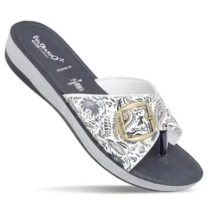 WALKAROO Women's Slip On Comfort Sandals - WE2361 Moon Blue