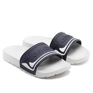 ASIAN Men's Casual Walking Daily Used Slider & Flip-Flop Slipper with Lightweight Design Slider & Slippers for Men's & Boy's,UK 9 Navy Grey (NAVYLGRY)-UK 9